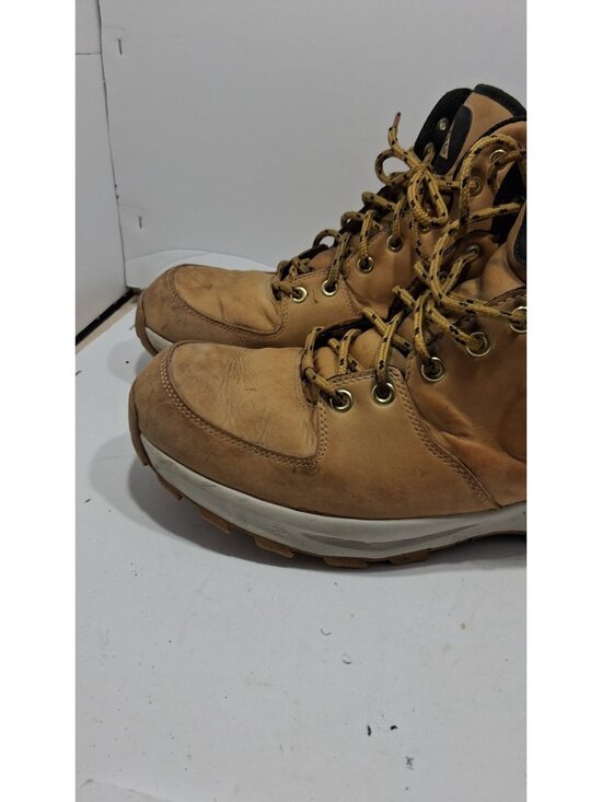 Nike ACG Manoa Boots Mens 12 Haystack Wheat Brown Leather Hiking 454350-700 BY main image 11